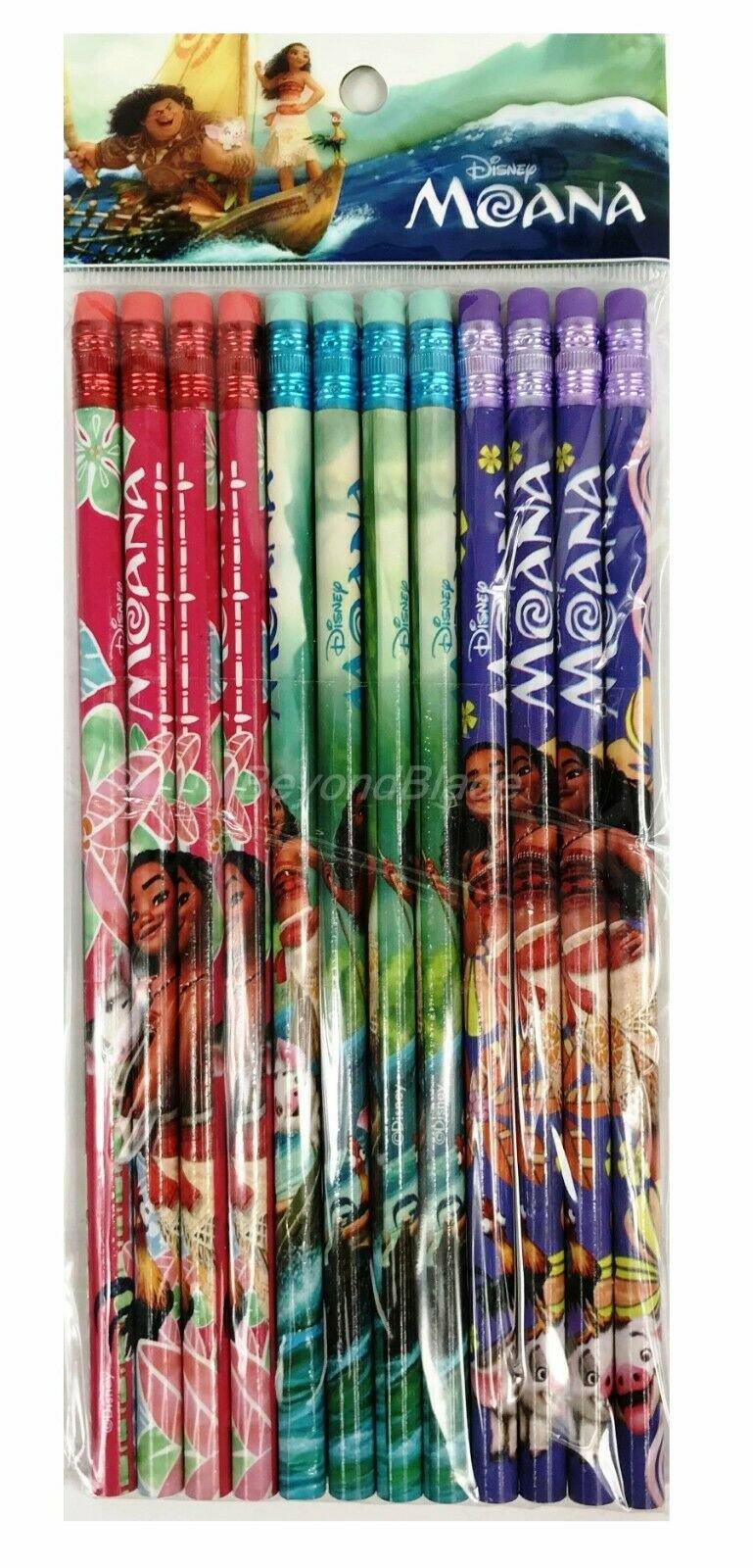 12pc Pack Pencil Moana