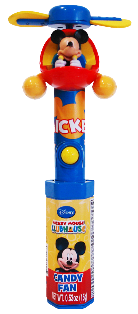 Disney Mickey Mouse and Minnie Clubhouse Helicopter Fan with candy