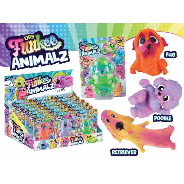 ORB Funkee Animalz Mega Puppies Asst.