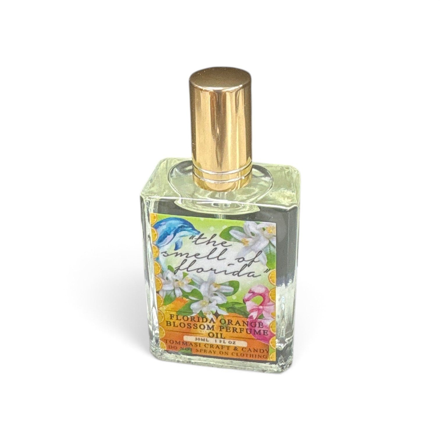 Orange Blossom Perfume Square Bottles 1 OZ