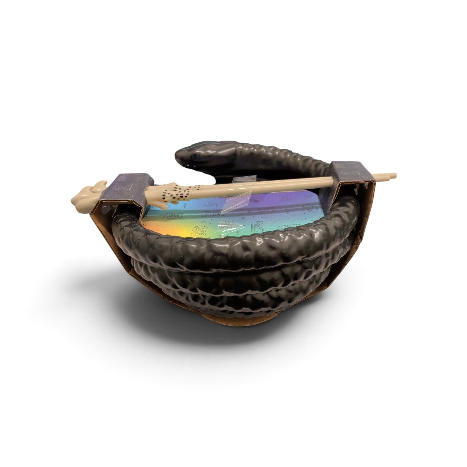 Nagini Ramen Bowl with Voldemort Wand Chopsticks