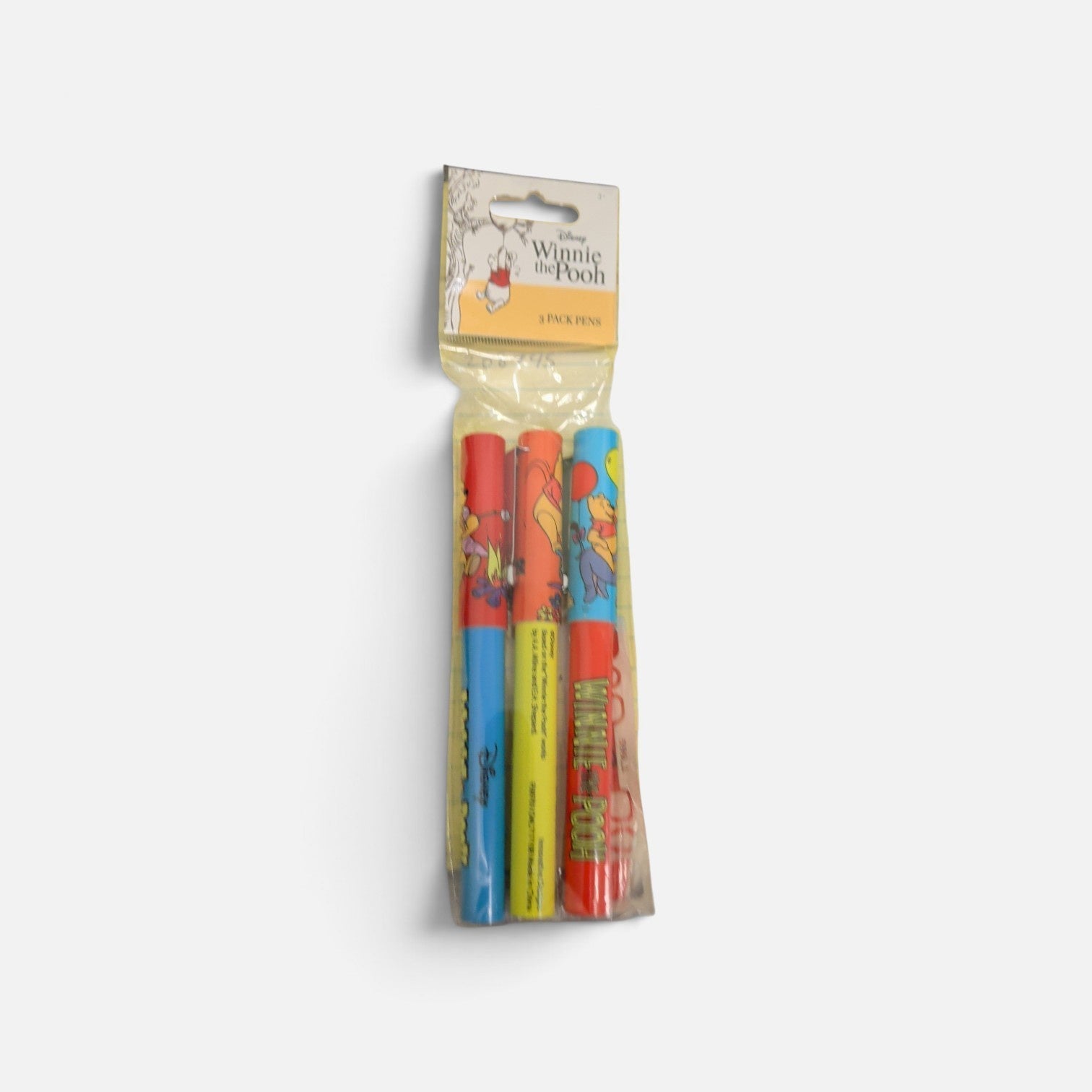 Winnie The Pooh and Friend  3 Pack Pens