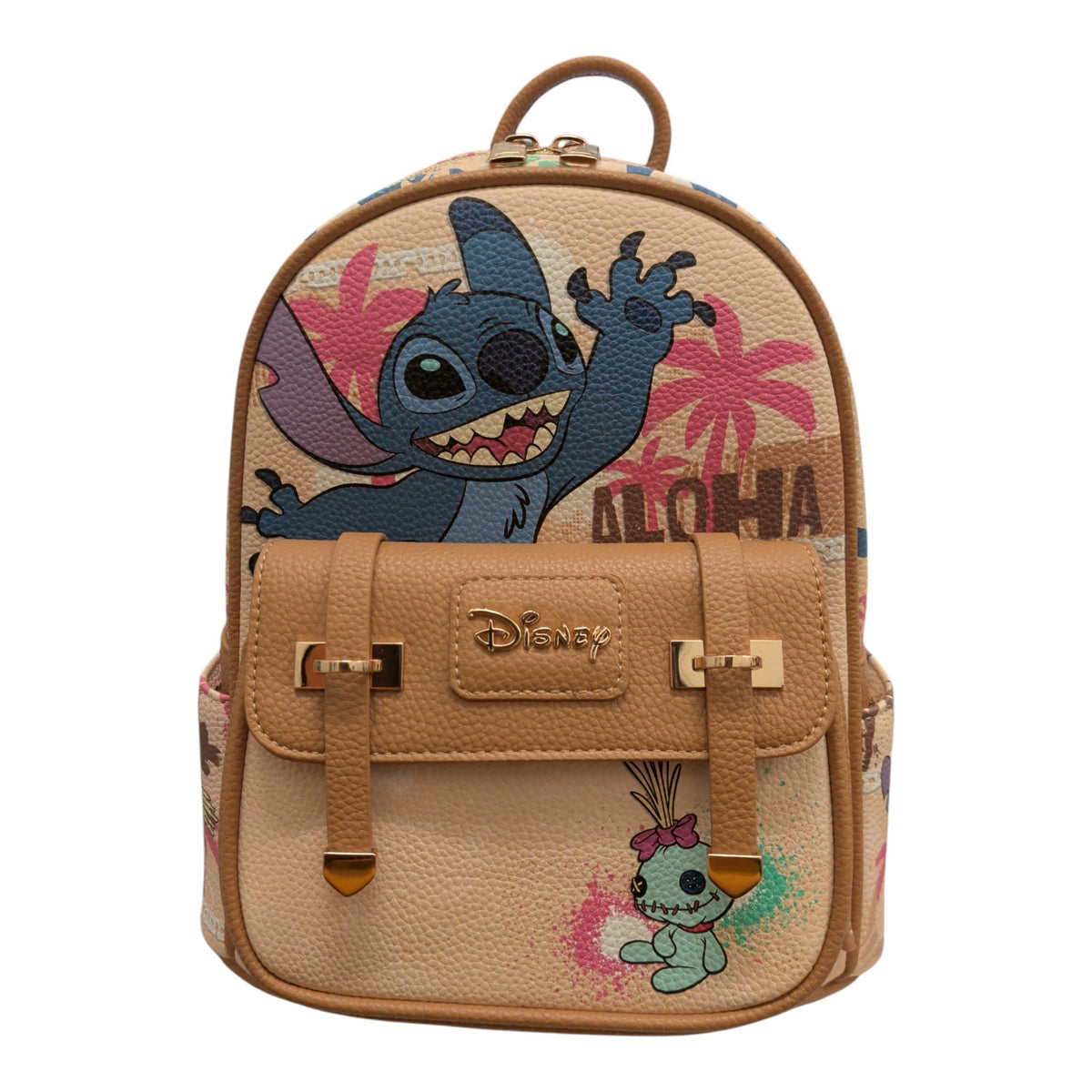 Lilo & Stitch- Aloha Vegan Leather Mini Backpack
