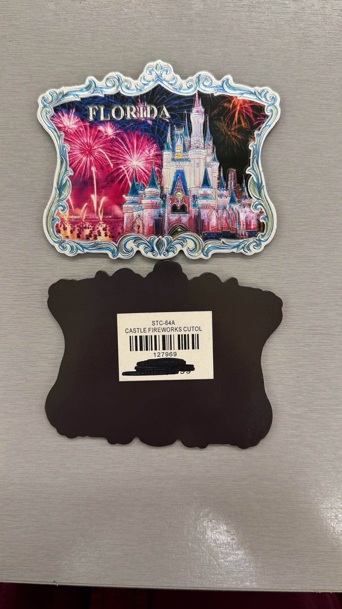 Night Castle Frame Magnets