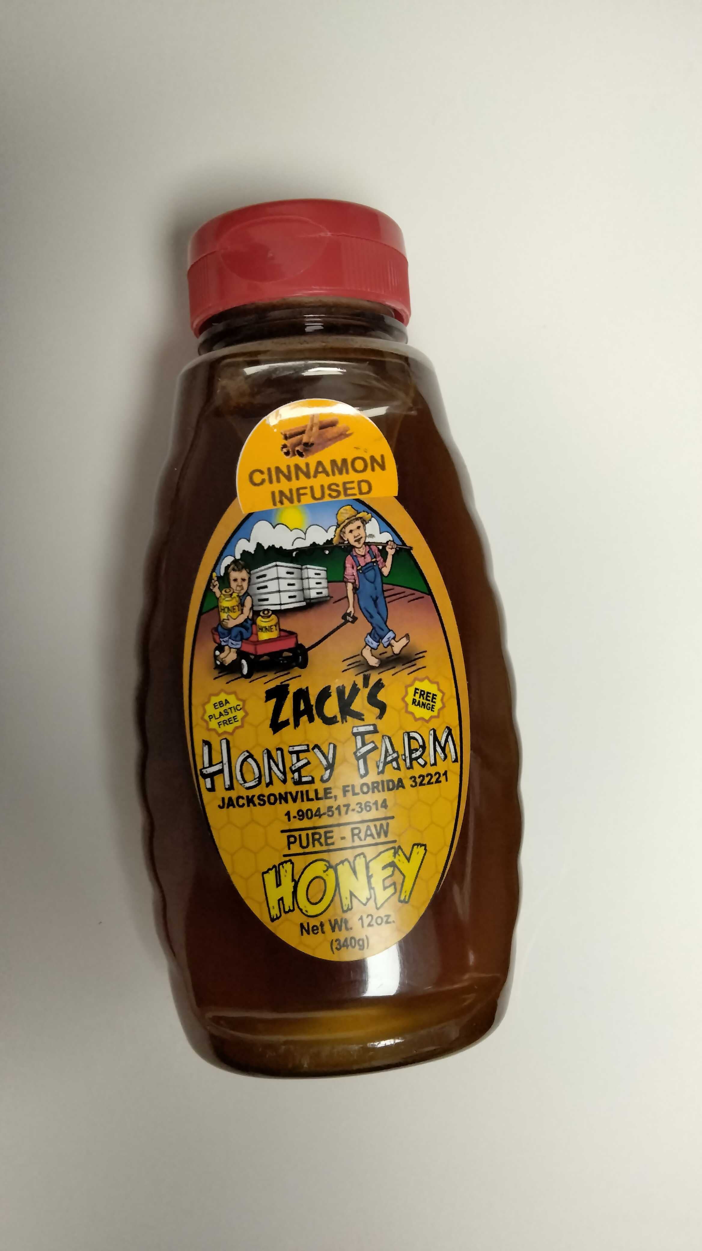 Zack's Cinnamon infuse Honey 12oz