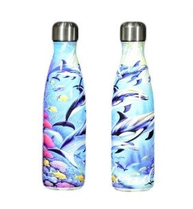 Dolphin Stainless Steel Tapered Water Bottle