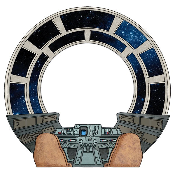 Star Wars™ Millennium Falcon™ Sculpted Frame