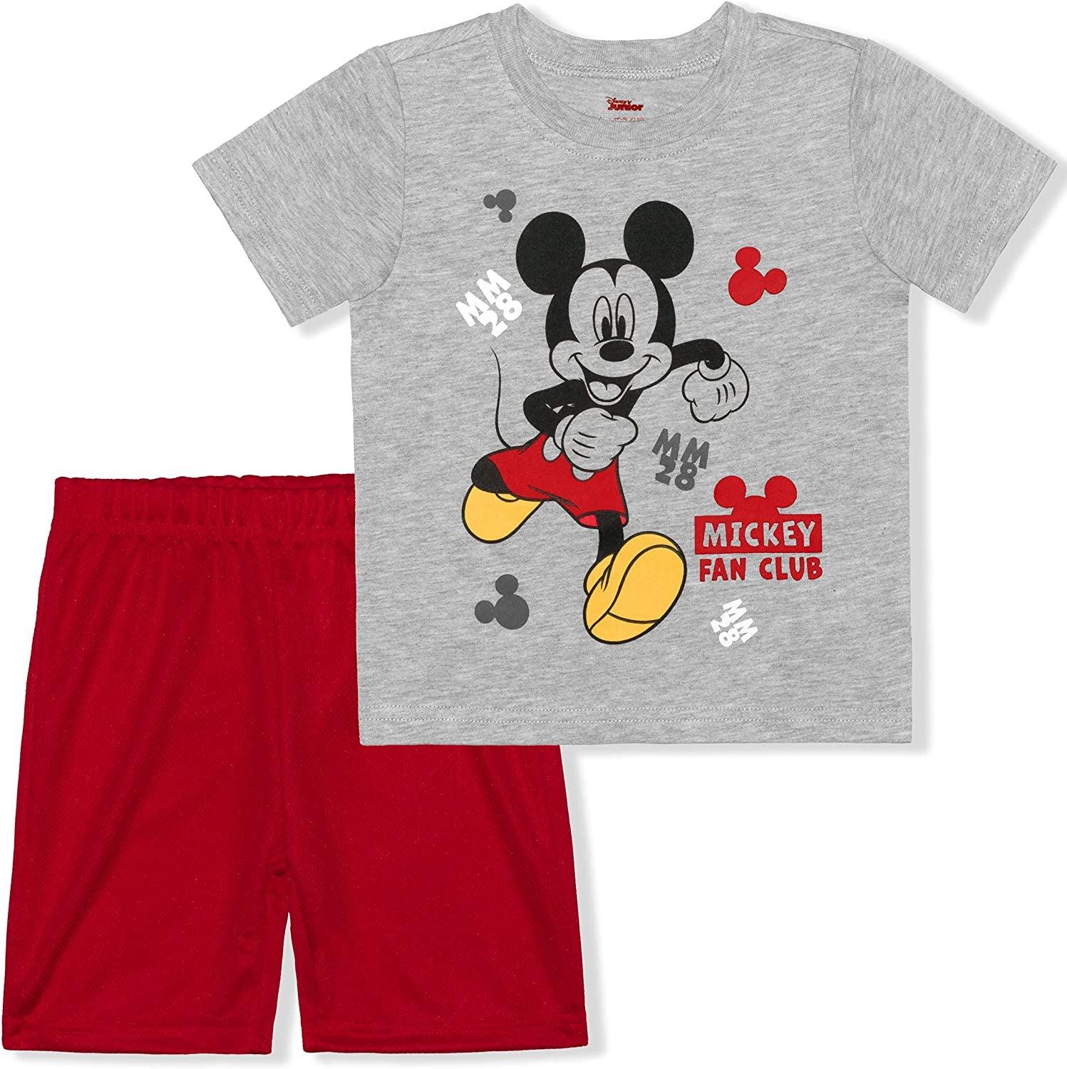 2-Piece Mickey Tee Shirt and Short Set for Toddlers