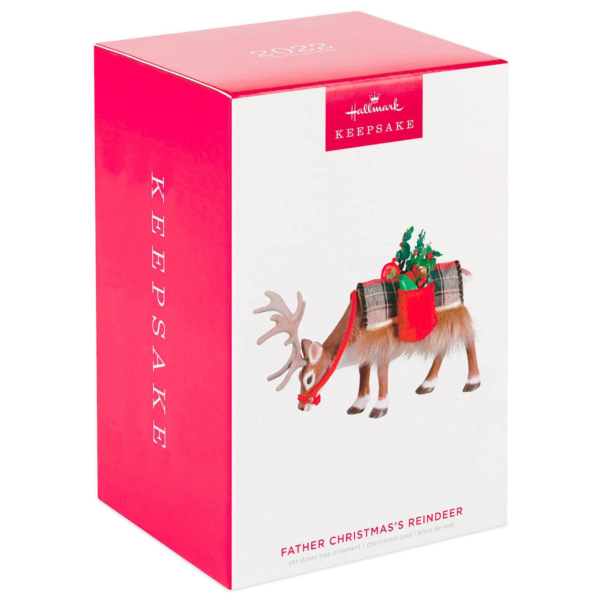 2022 Father Christmas's Reindeer Ornament