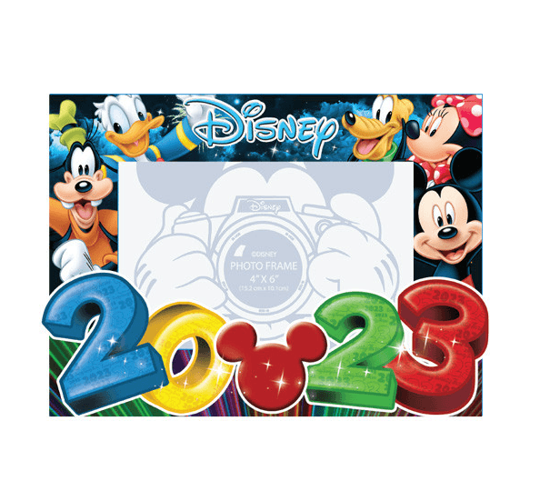 2023 Disney Big Numbers Mickey and Friends Picture Frame