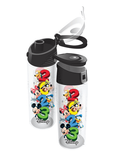 2023 Mickey and Friends Flip Top Water Bottle