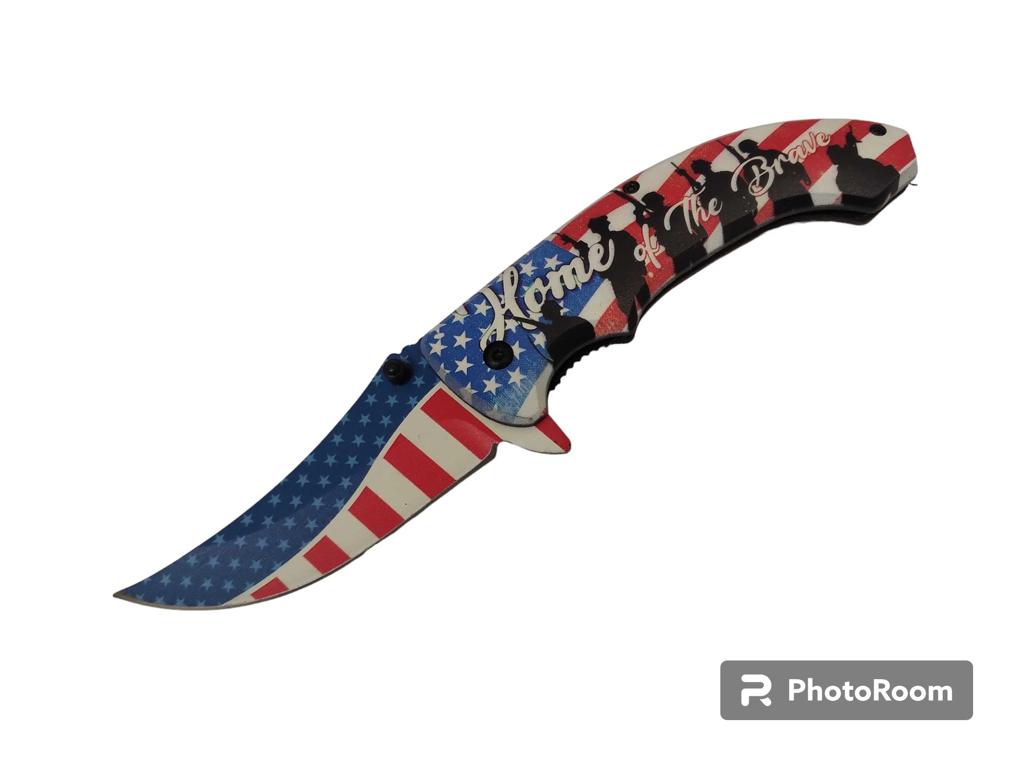 American Snake Eye Tactical Spring Assist Knife