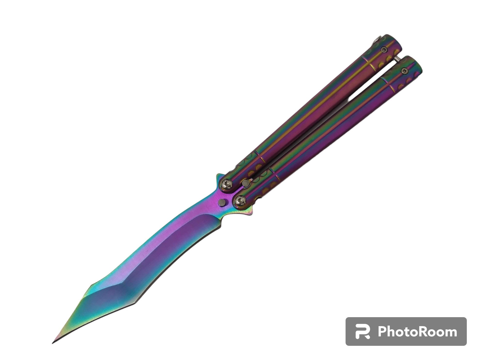 Rainbow Folding Knife 5"