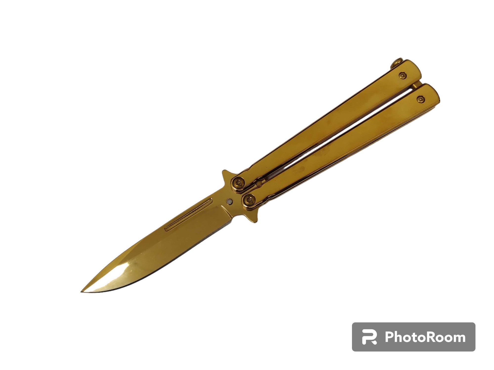 Gold Folding Knife 5''