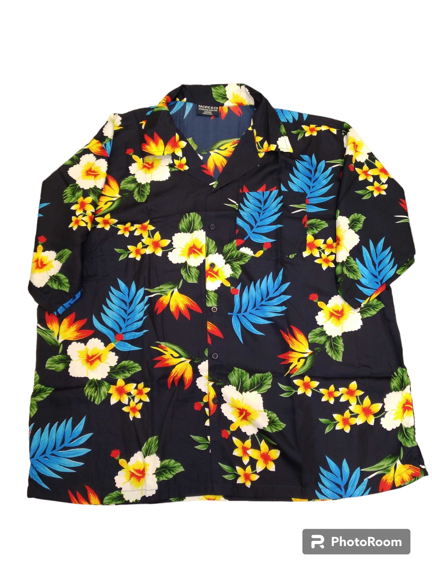 Radiant Jungle Men's Hawaiian Shirt