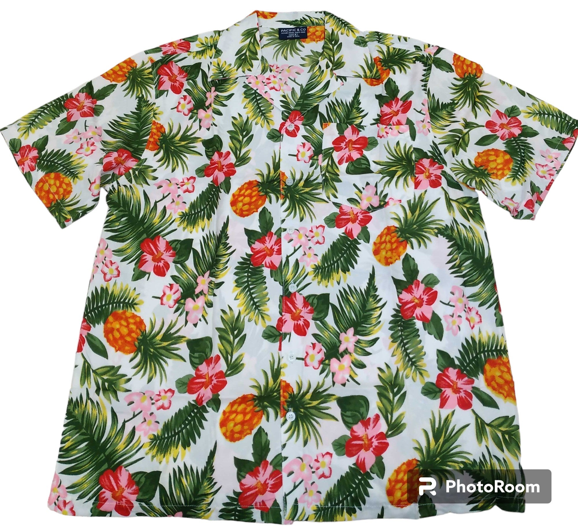 Pineapple Paradise Men's Hawaiian Shirt