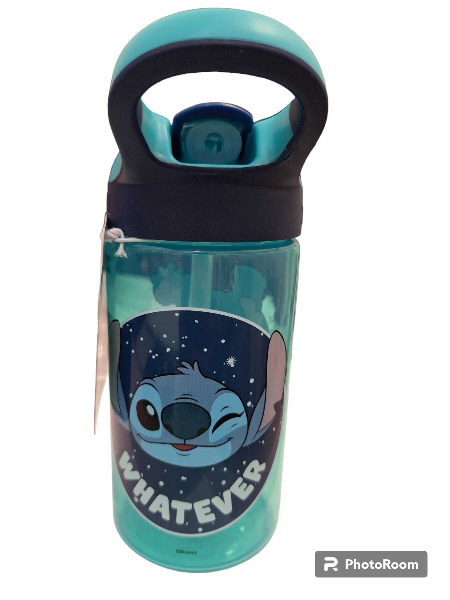 Disney Stitch Bottle with Straw Lid 16oz Zak Design