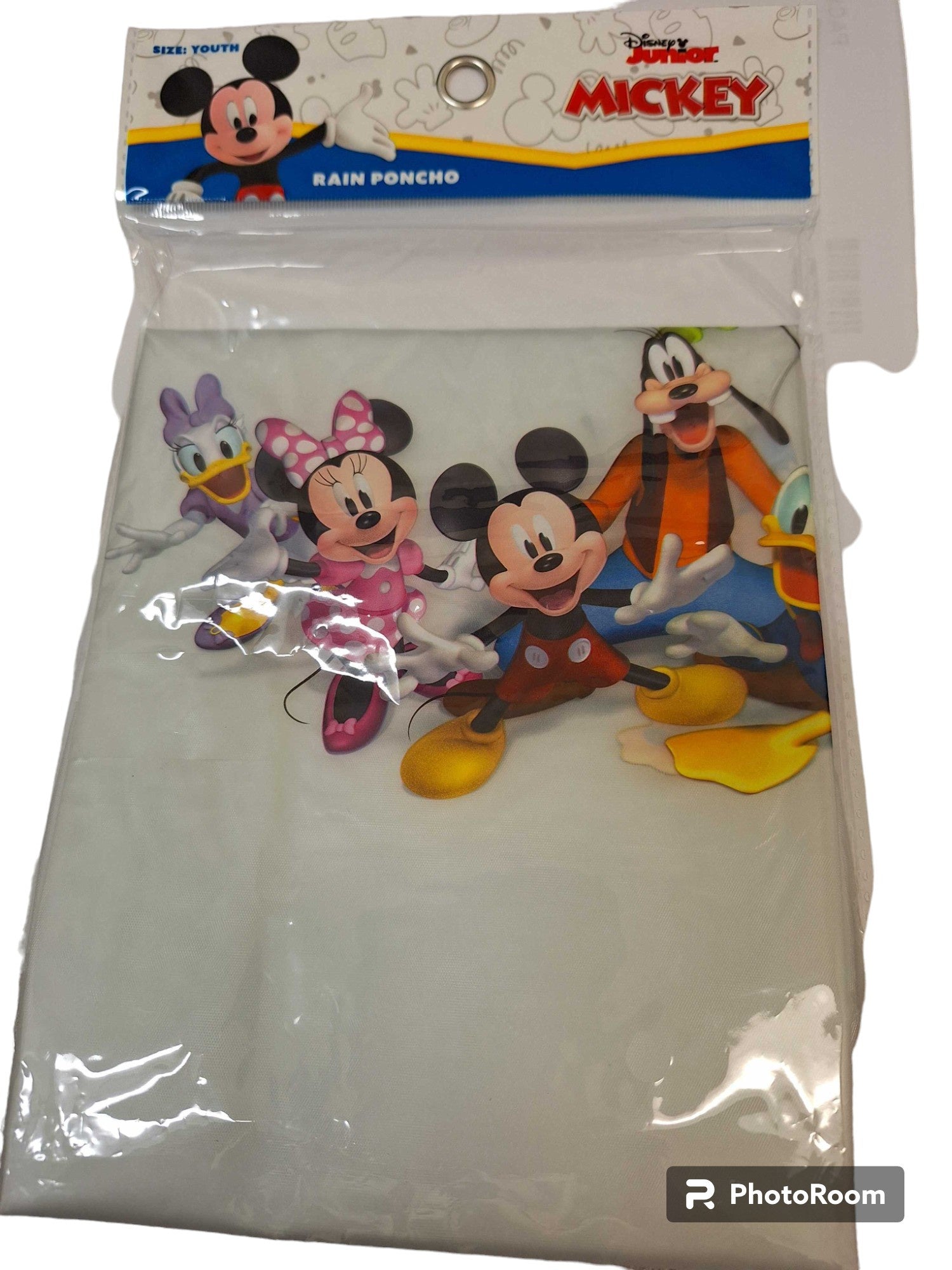 Disney Mickey & Gang Youth Clear Rain Poncho