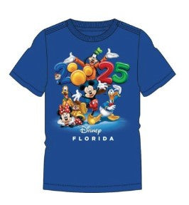 Disney 2025 Toddler Party Time Royal Tee