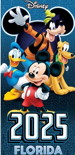 Disney 2025 Florida Mickey & Gang All Ears Beach Towel