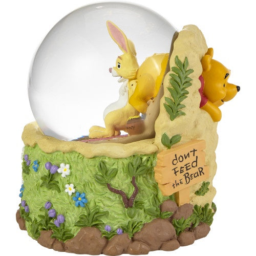 Don’t Feed The Bear Winnie The Pooh Musical Snow Globe