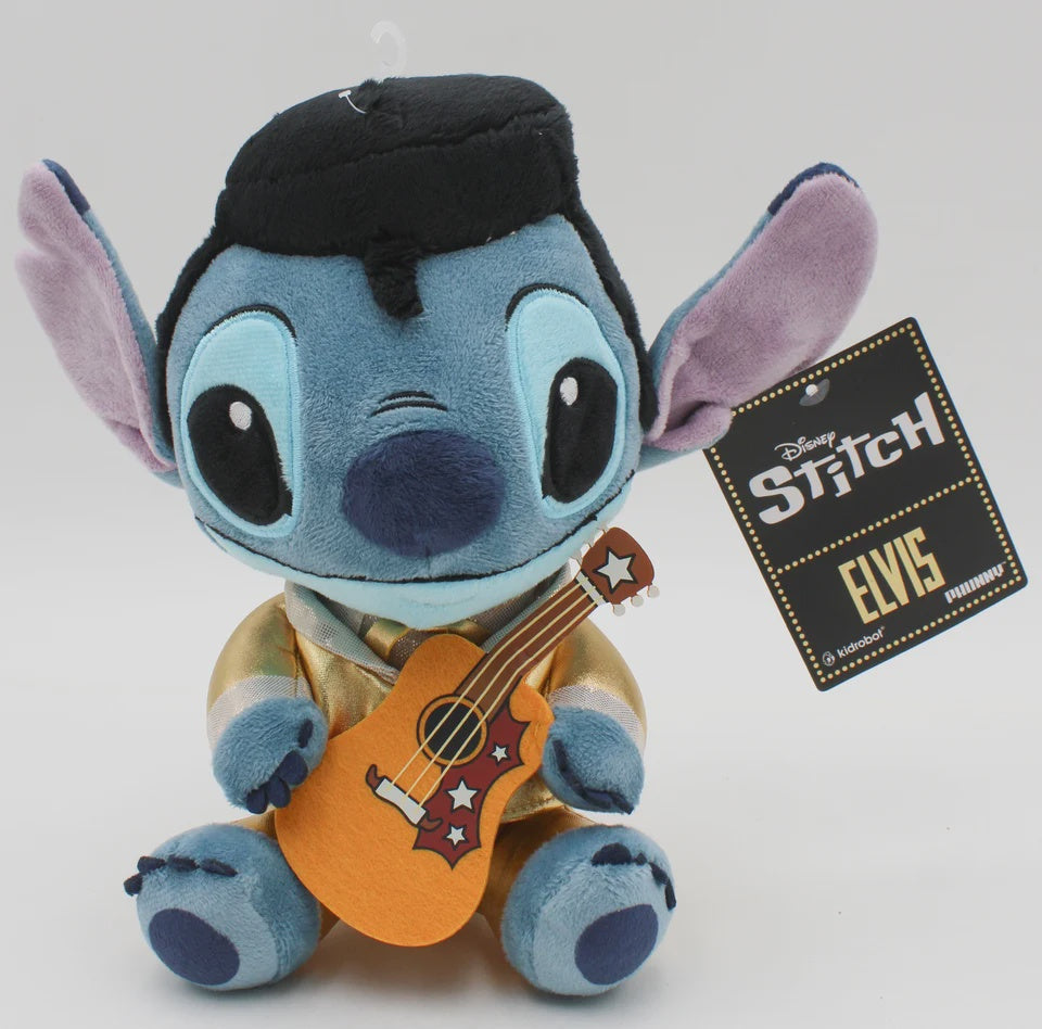 Disney Lilo & Stitch Elvis Stitch Gold Suit 8" Plush
