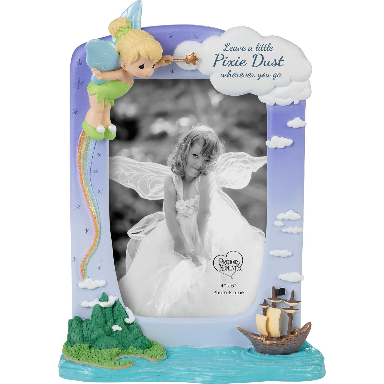 Leave A Little Pixie Dust Wherever You Go Disney Tinker Bell Photo Frame