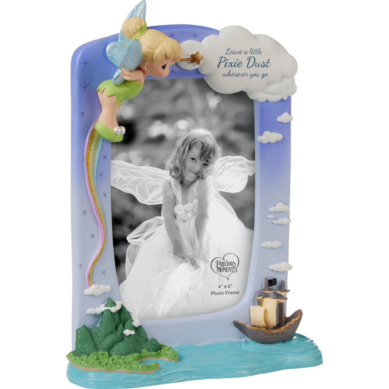 Leave A Little Pixie Dust Wherever You Go Disney Tinker Bell Photo Frame