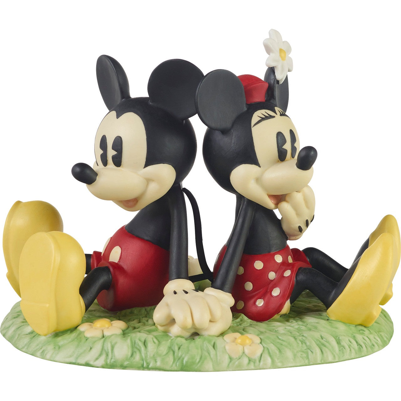 You’re My Happy Place Disney Mickey Mouse and Minnie Mouse Figurine