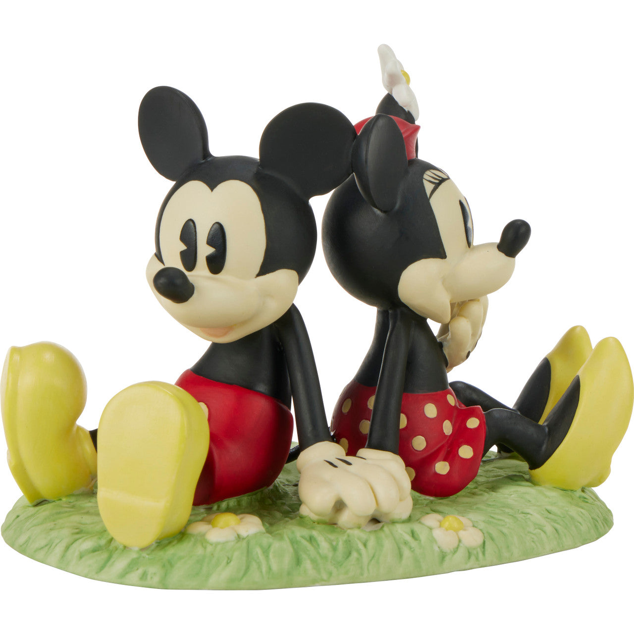 You’re My Happy Place Disney Mickey Mouse and Minnie Mouse Figurine