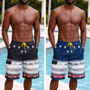 Banana Boat Swim Trunks Blue/black