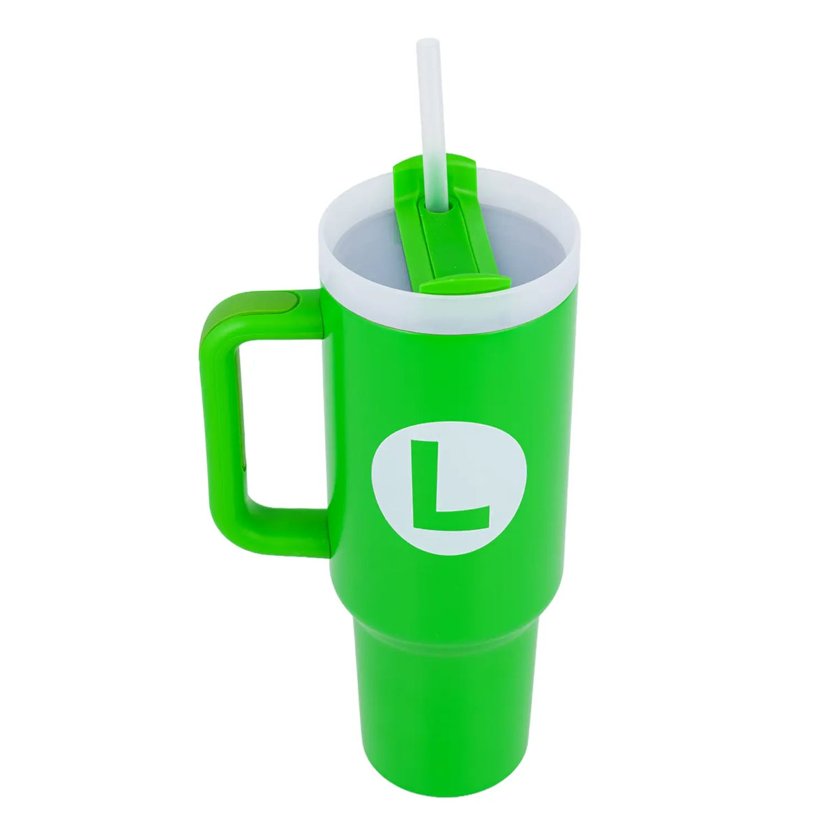 Super Mario Luigi Stainless Steel Travel Cup Tumbler, 40 oz