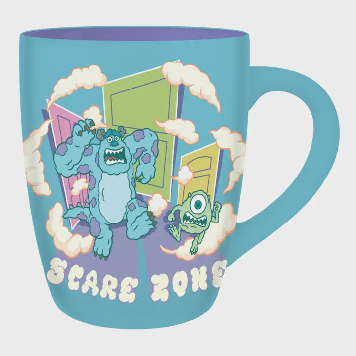 Monsters Inc. Scare Zone Clouds 25oz Jumbo Curved Ceramic Mug