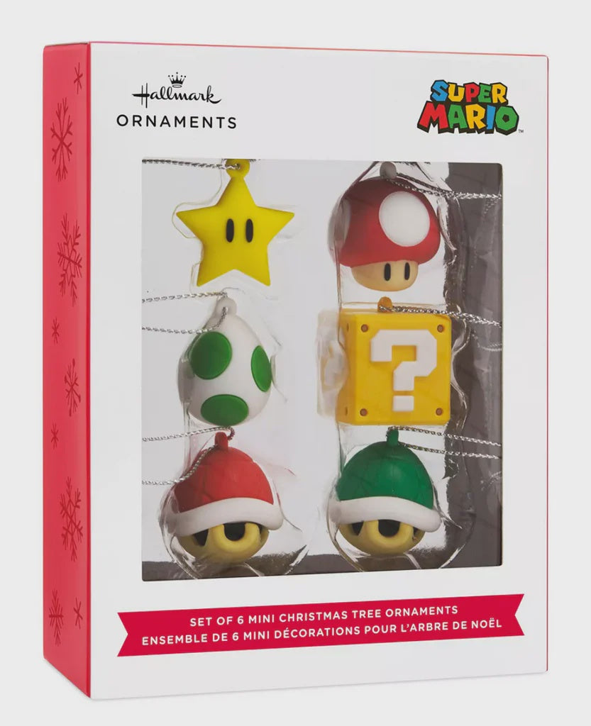 ORNAMENT PVC MINI SET MARIO