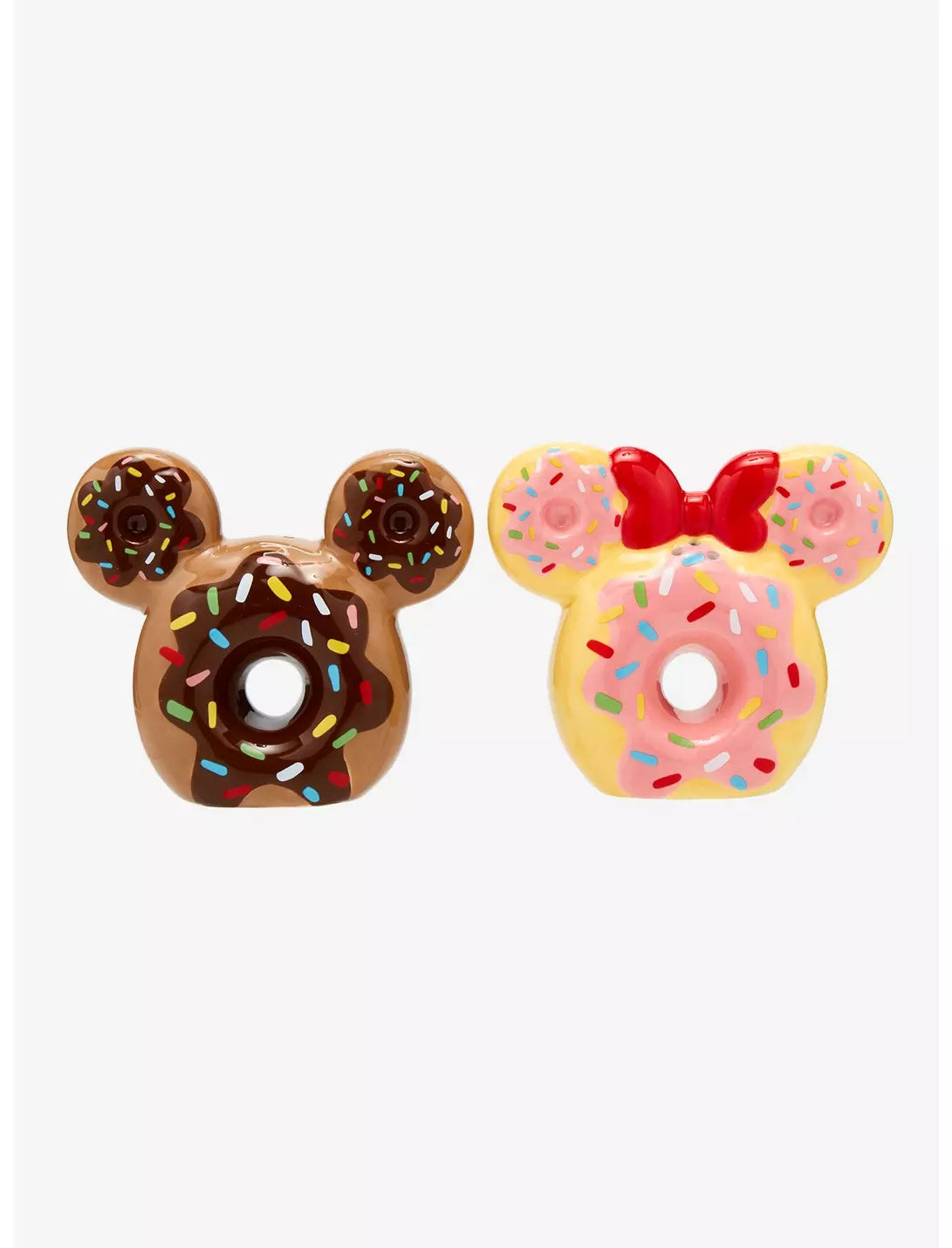 Disney Mickey & Minnie Donut Salt & Pepper Shakers