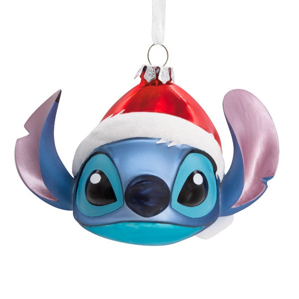 Disney Stitch Blown Glass Ornament