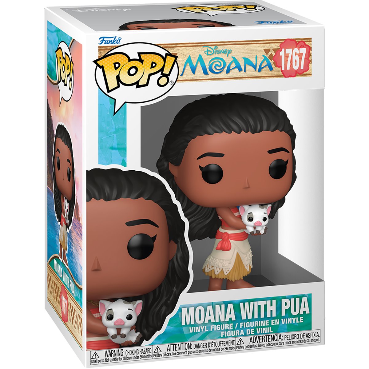 Moana and Pua Pop! Vinyl Figures