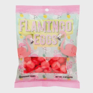 Amusemints Flamingo Eggs 5 oz peg bag