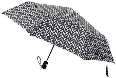 Weather Zone  Grey Print Mini Umbrella