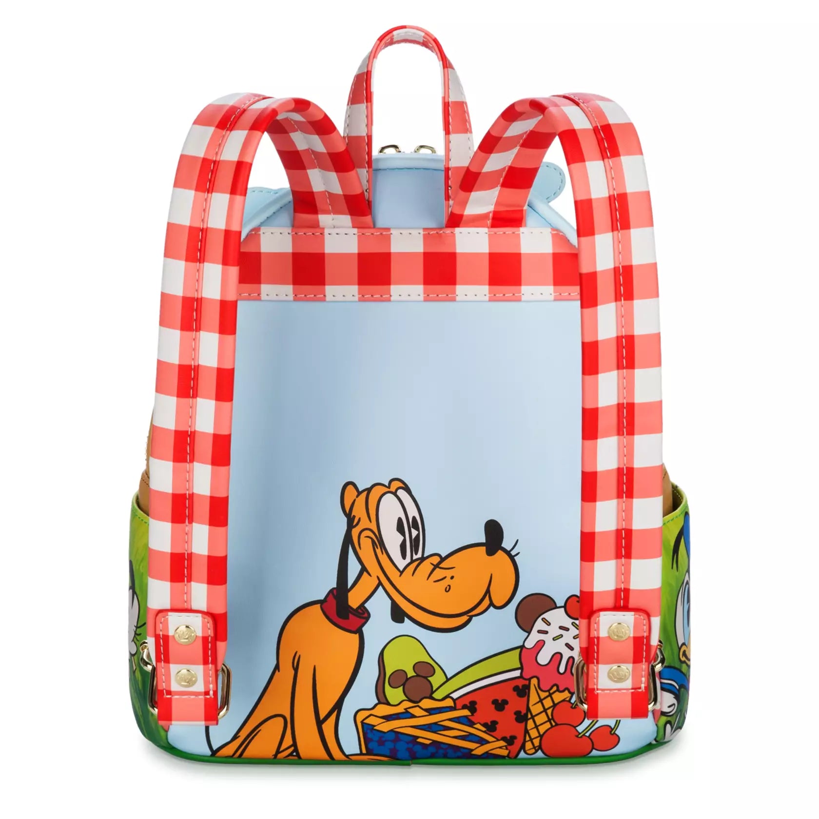Disney Loungefly Mickey And Friends Picnic Mini Backpack