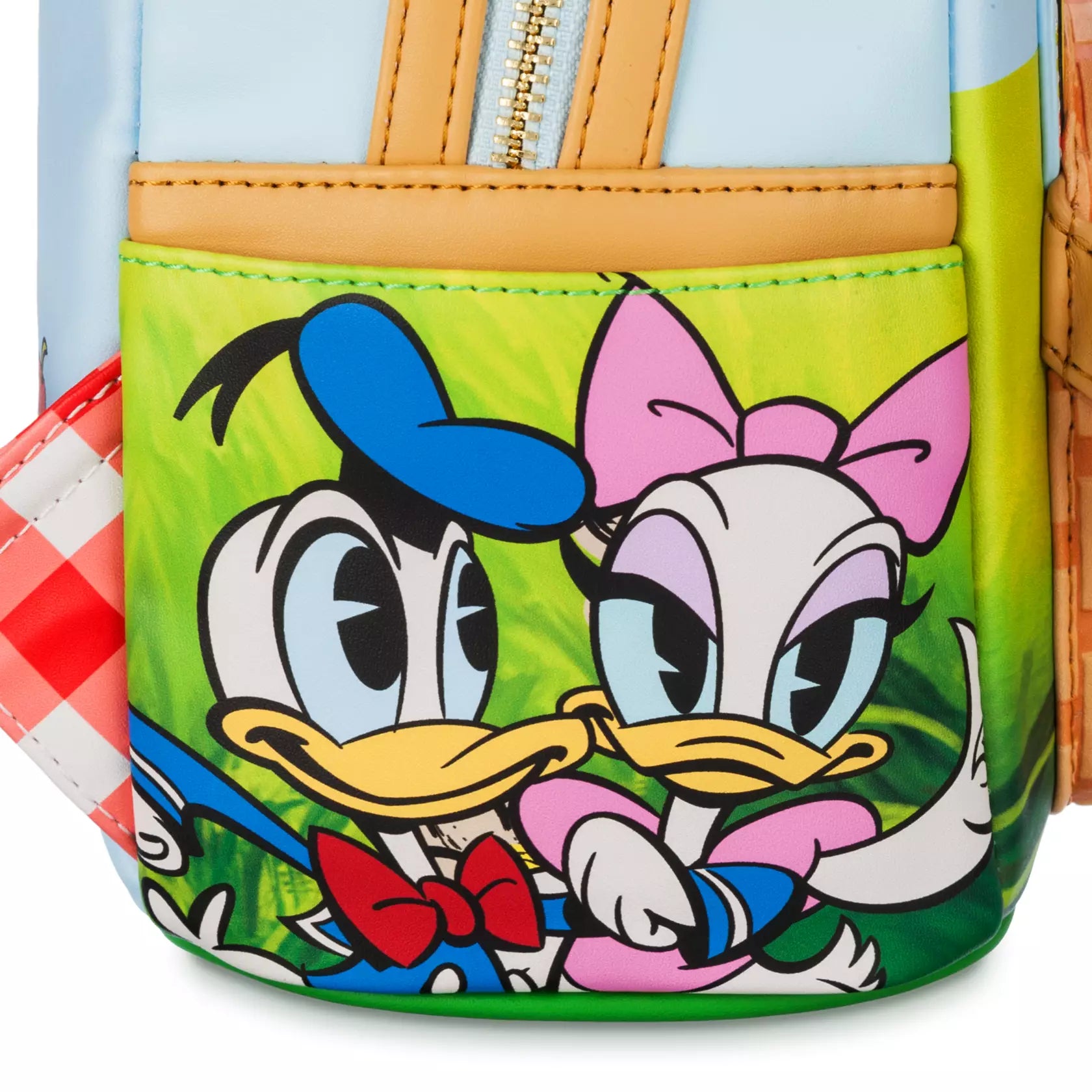 Disney Loungefly Mickey And Friends Picnic Mini Backpack