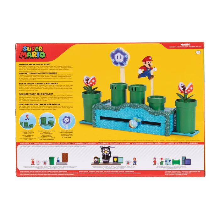 Nintendo  2.5in Super Mario Warp Pipe Playset