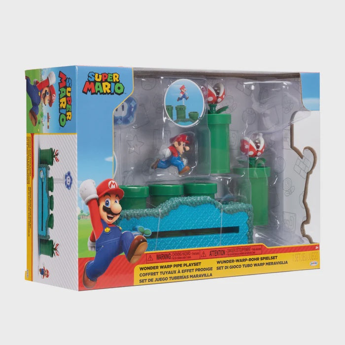 Nintendo  2.5in Super Mario Warp Pipe Playset