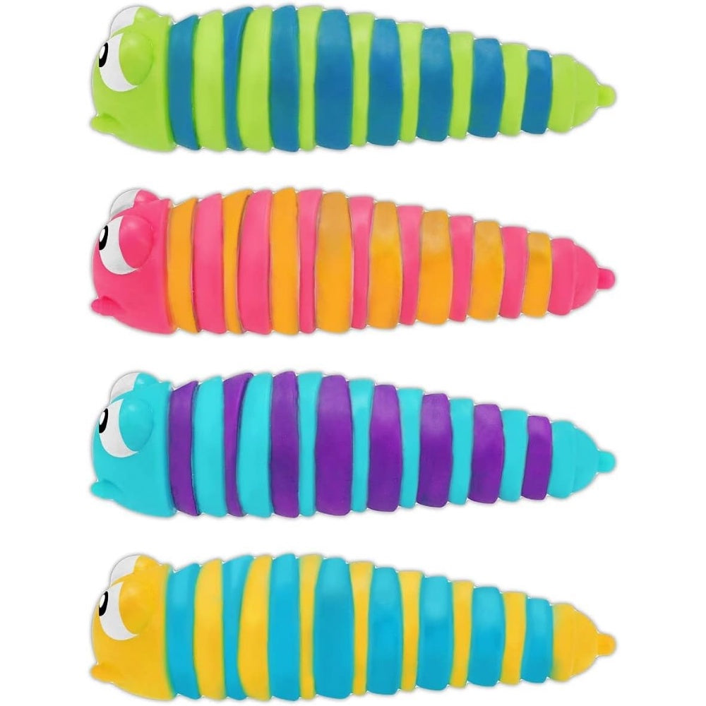 Squishy Caterpillar Fidget Toy Assrt - 1pc