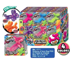 Stretchy B'loon Dog Assrt - 1pc
