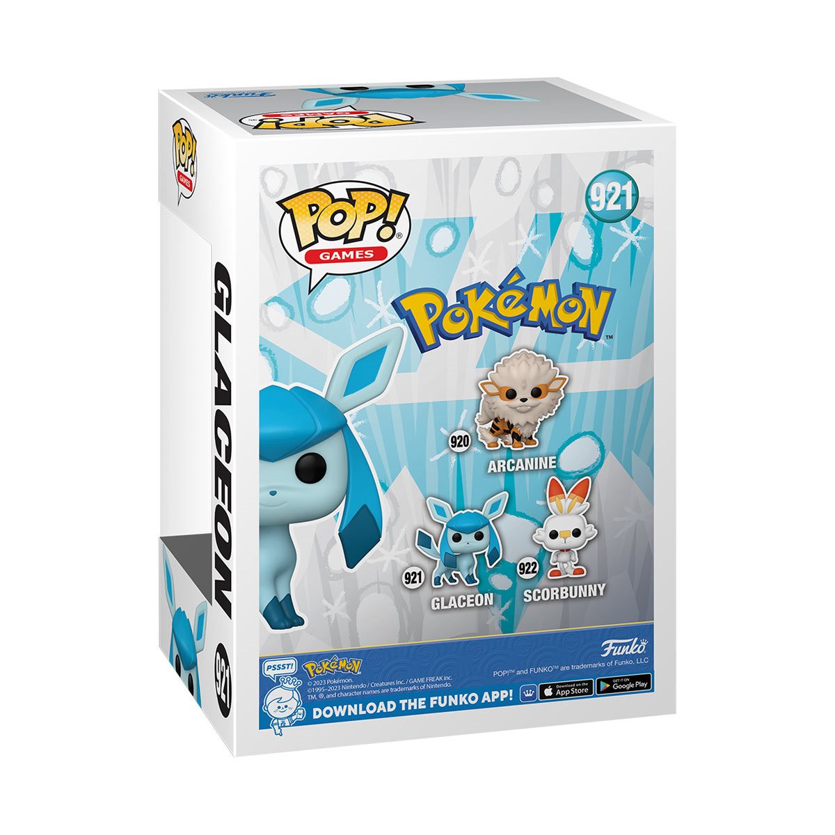 ポケモン グレイシア 大サイズ ファンコ　ポップ POP! FUNKO Pokemon Glaceon Funko Pop! Vinyl Figure