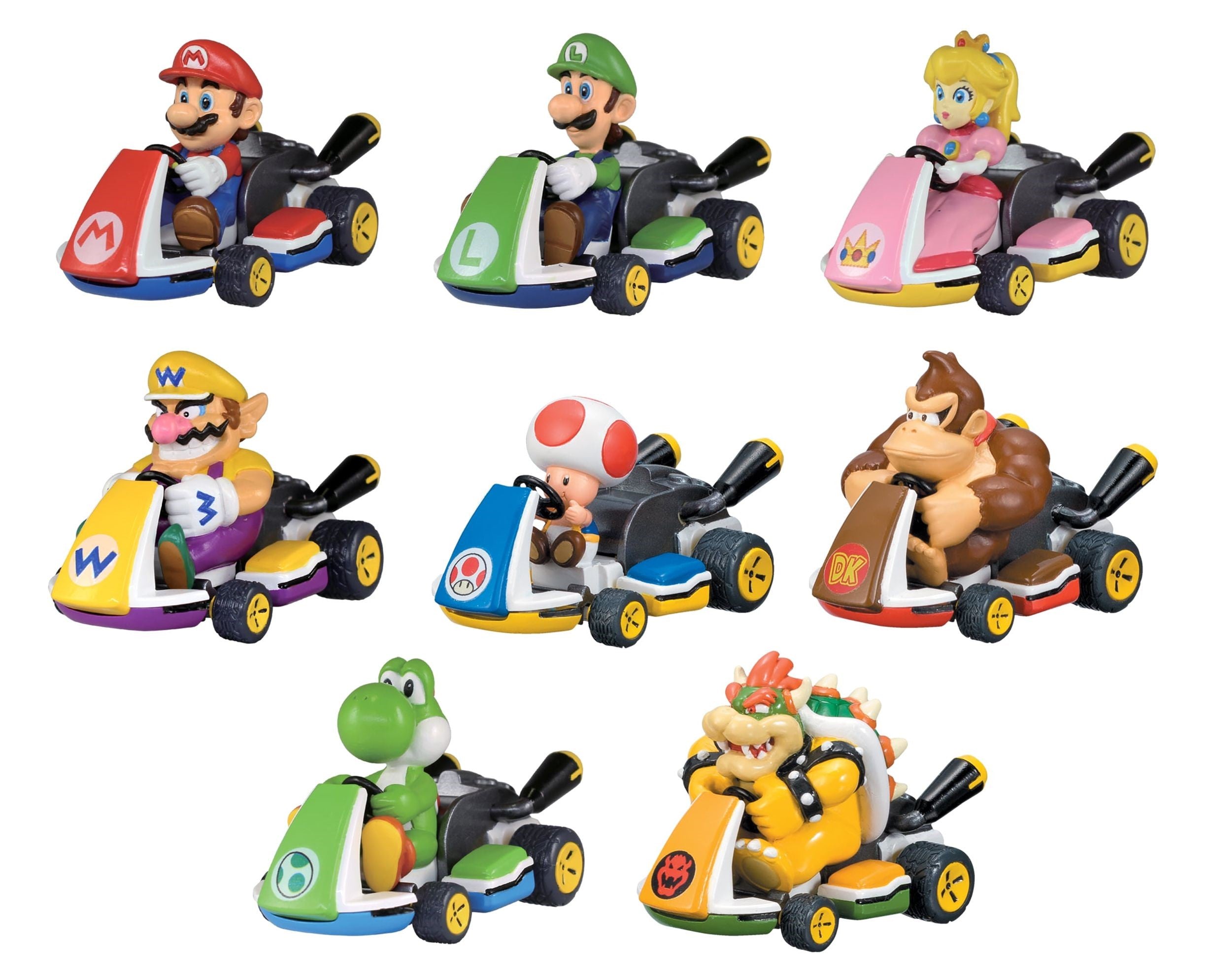 Mario Kart Pull-Back Racers Blind Ball