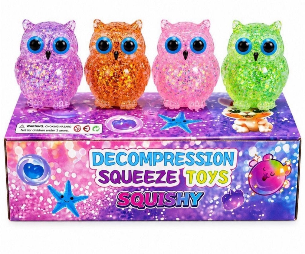 Owl Maltose Gummy Squishy