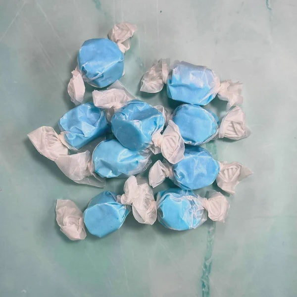 Florida Souvenir Blue Raspberry  Salt water Taffy Bag 6oz