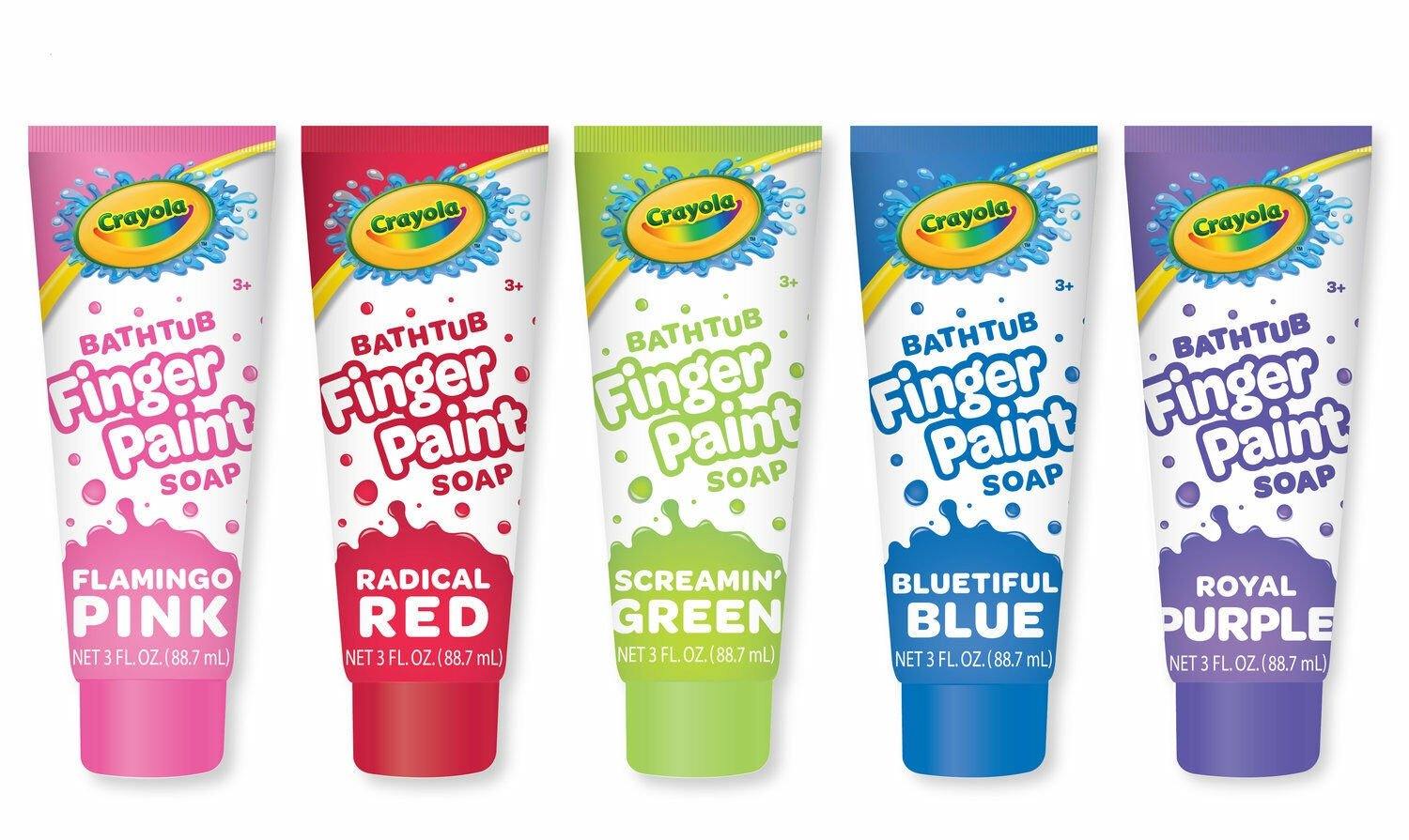 5 Pack: Crayola 3oz Finger Paint Soap